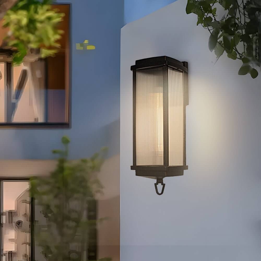 Modern Outdoor Wall Lantern