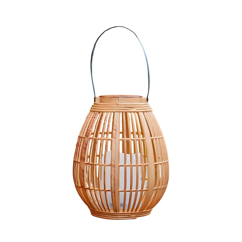 Solar Bamboo Garden Lantern