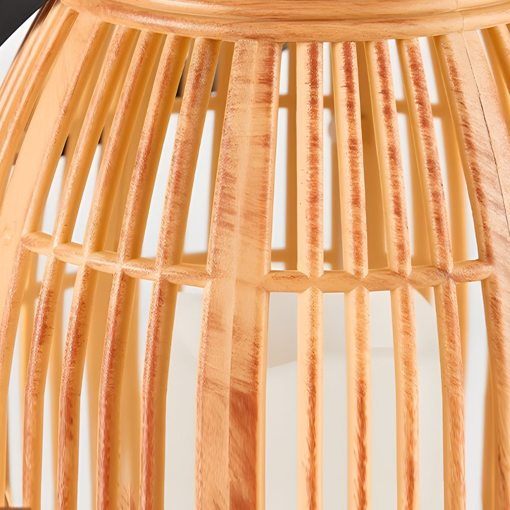 Solar Bamboo Garden Lantern