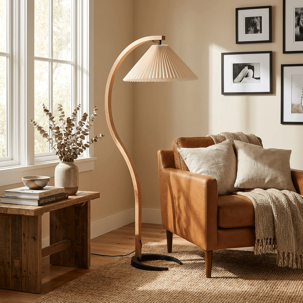 Caprani Bentwood Floor Lamp