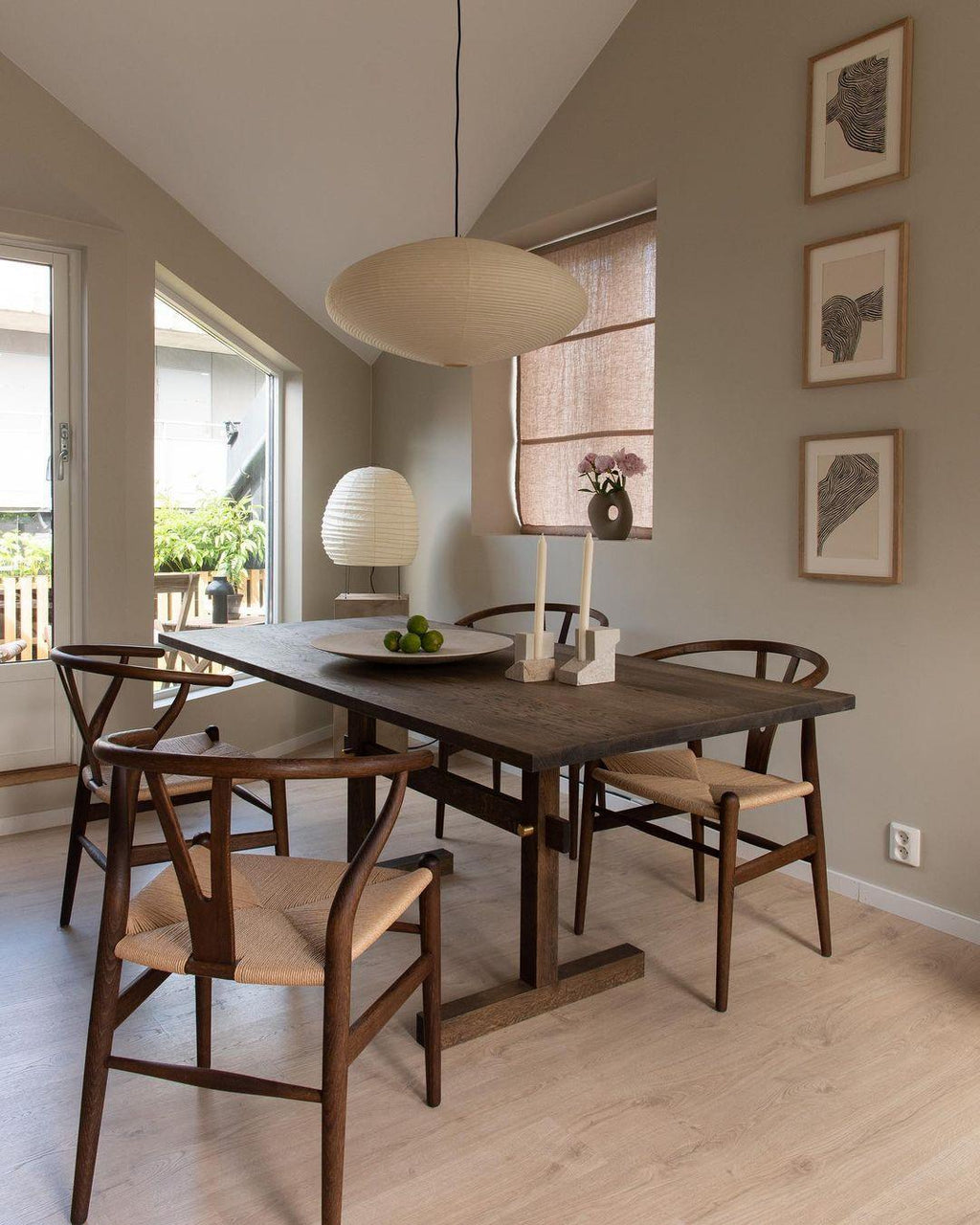 Washi Paper Pendant Light
