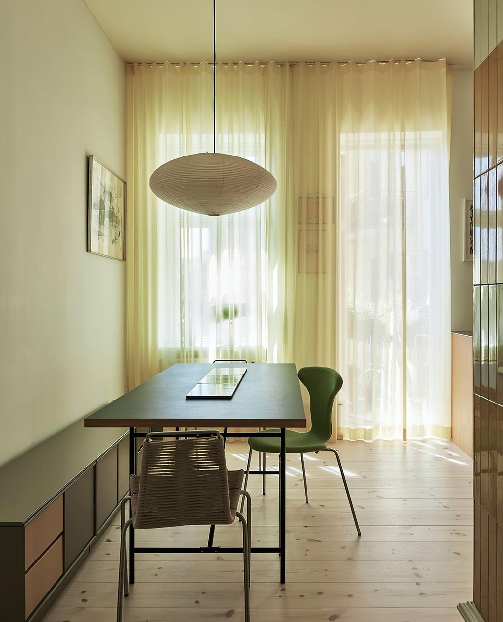 Washi Paper Pendant Light