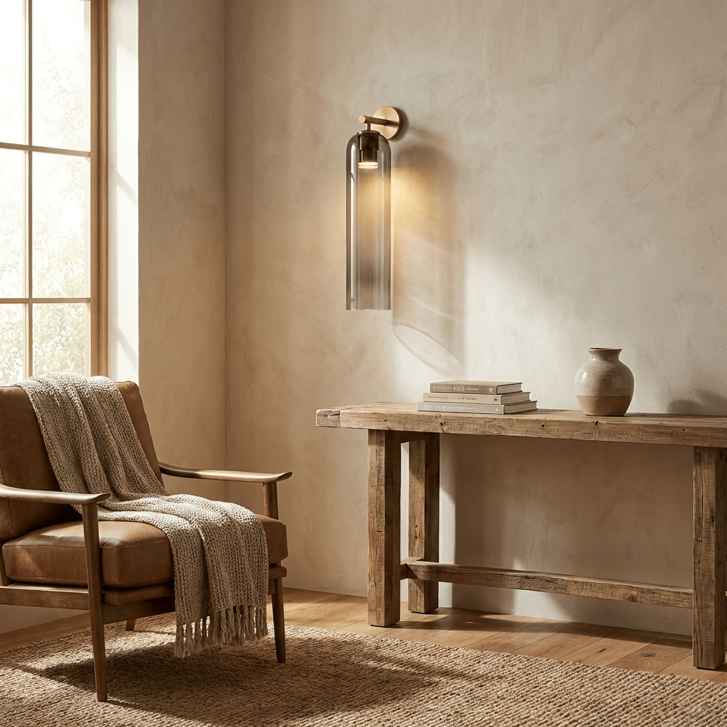 Aria Art Glass Wall Sconce