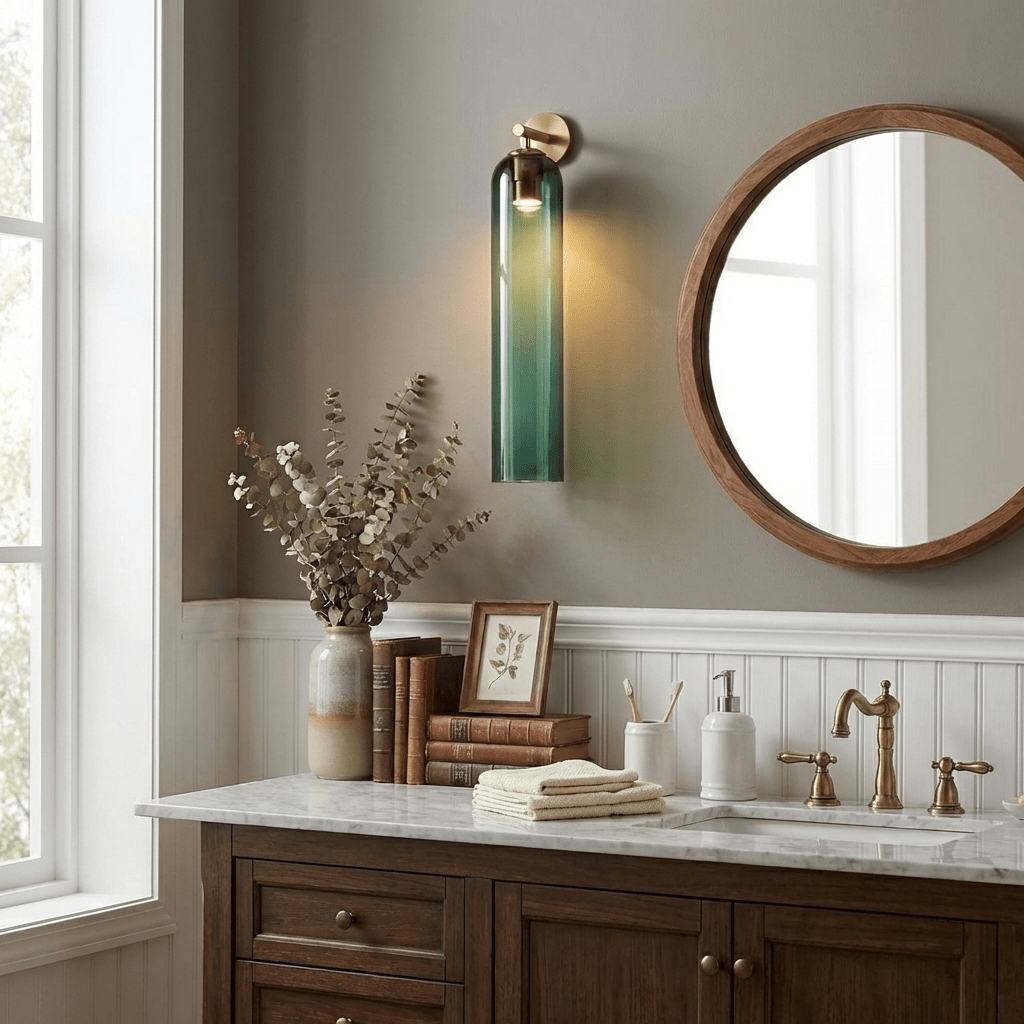 Aria Art Glass Wall Sconce