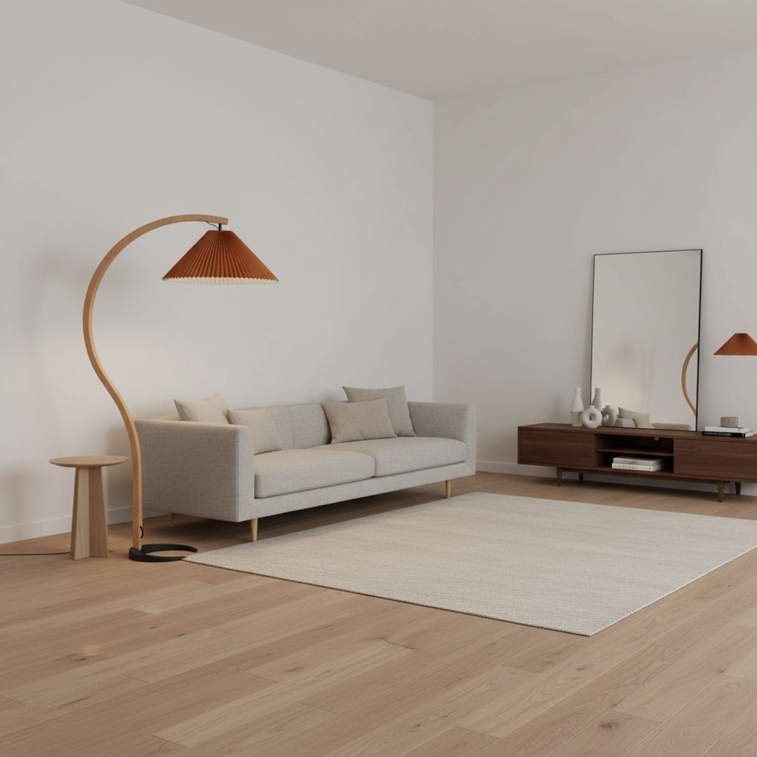Caprani Bentwood Floor Lamp