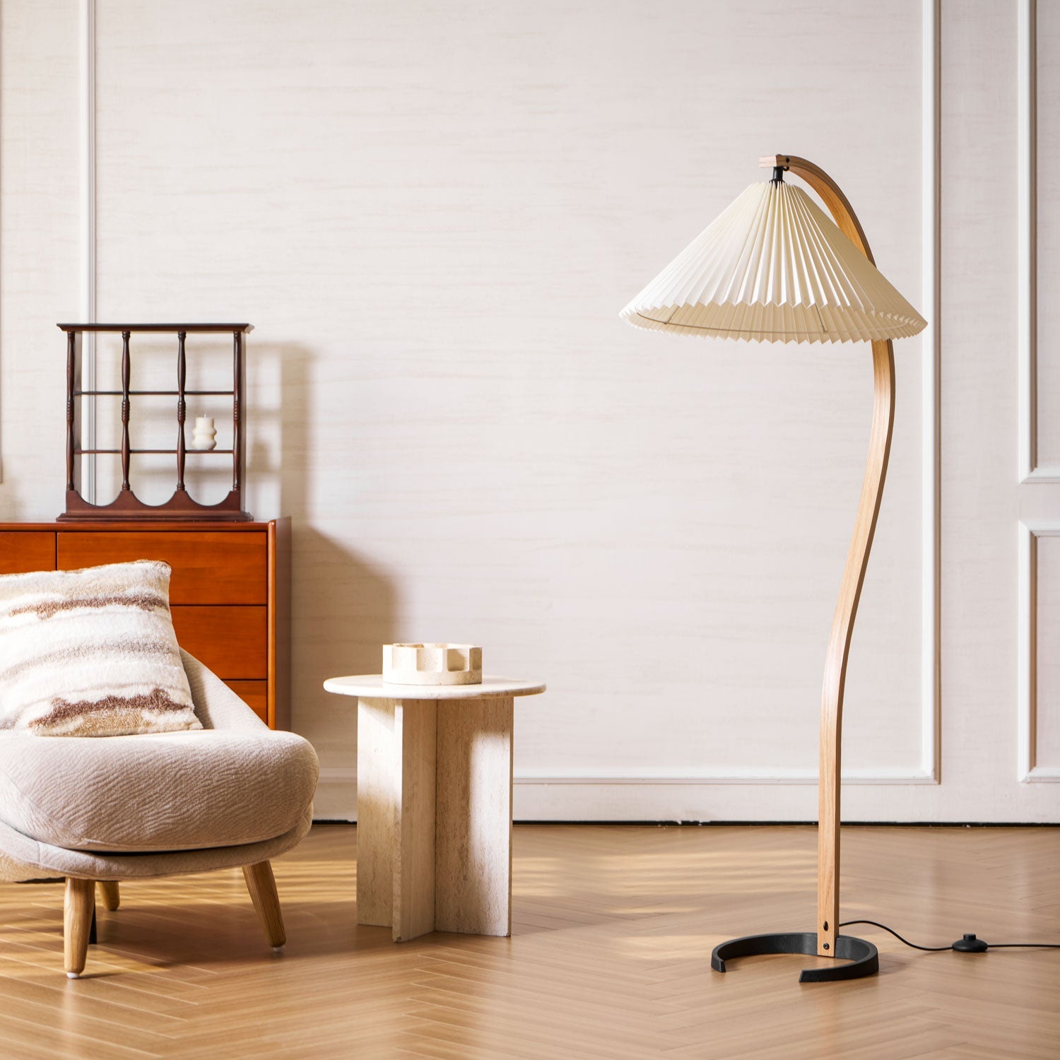 Caprani Bentwood Floor Lamp