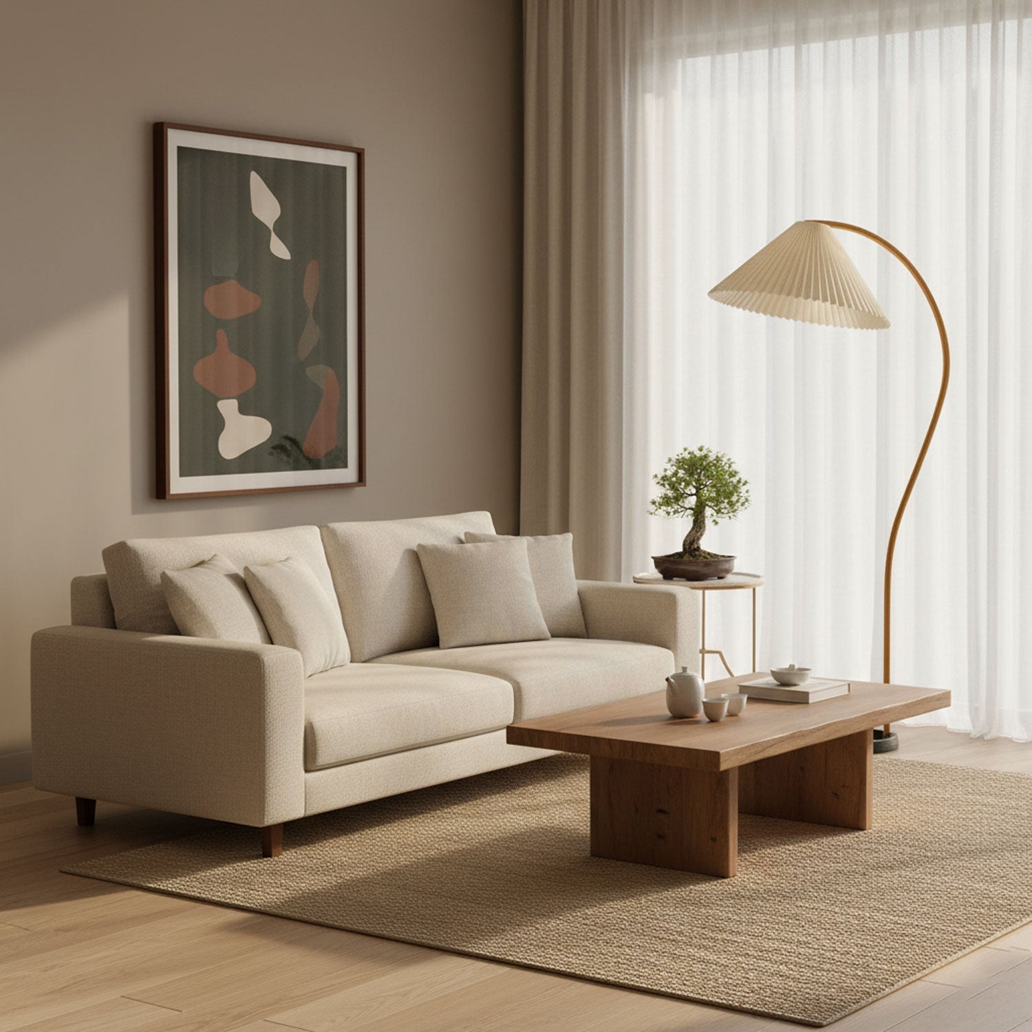 Caprani Bentwood Floor Lamp