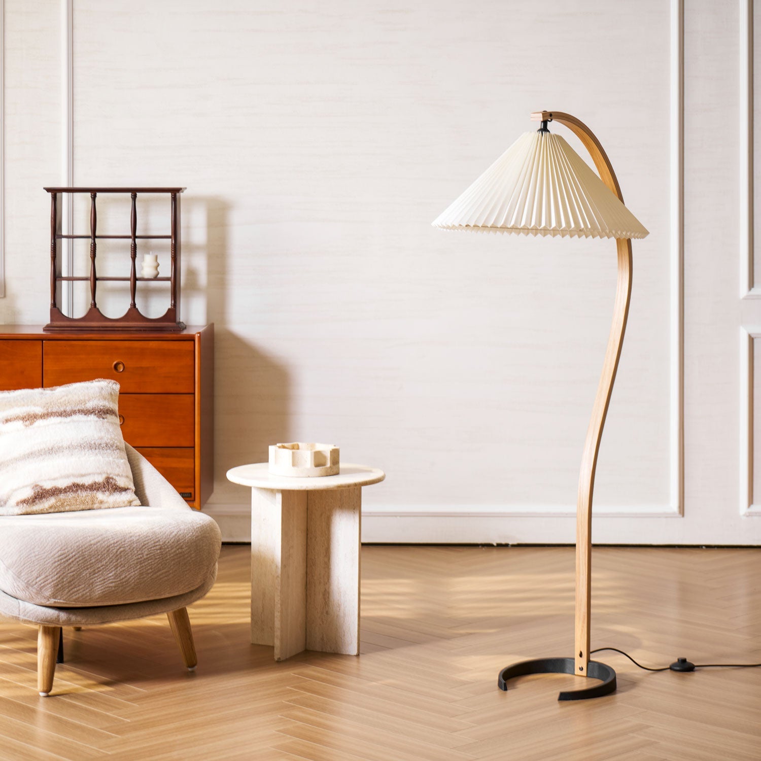 Caprani Bentwood Floor Lamp