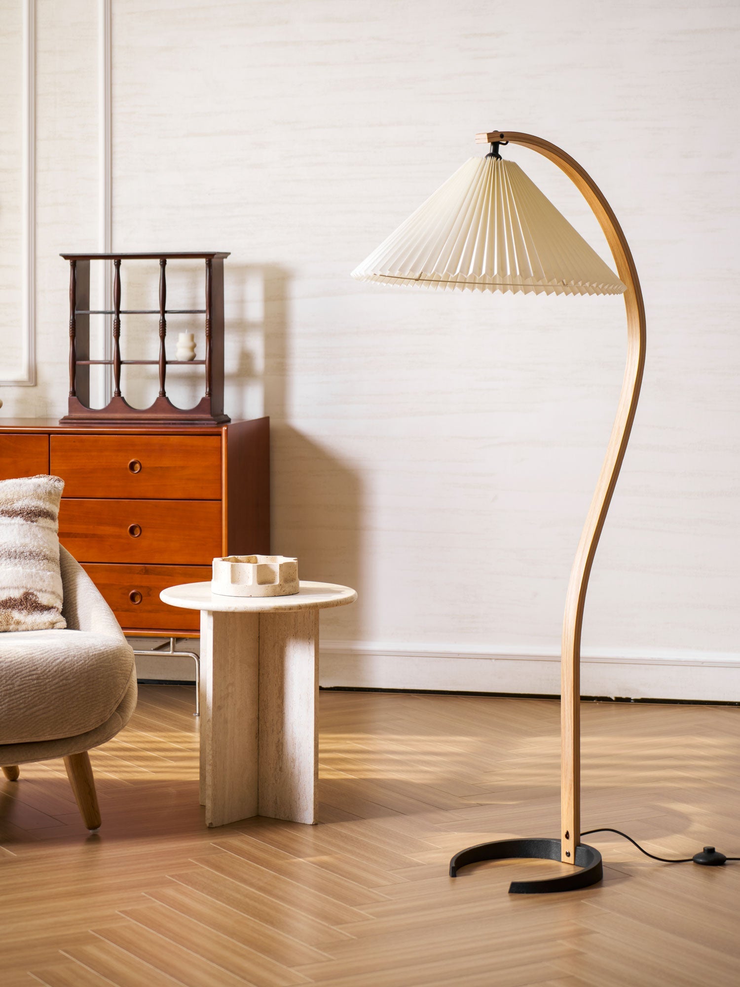 Caprani Bentwood Floor Lamp