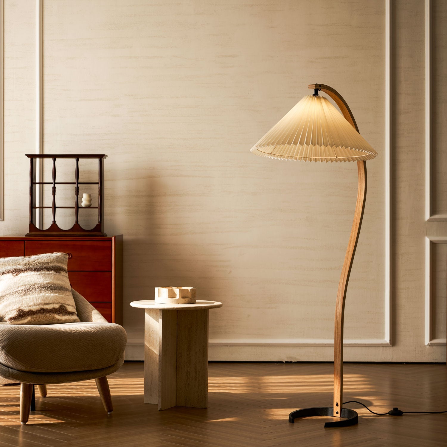 Caprani Bentwood Floor Lamp