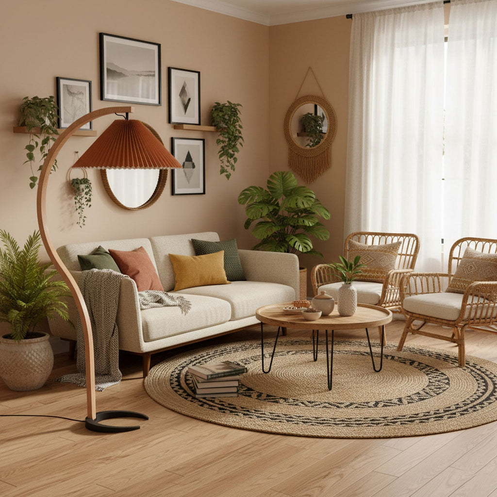 Caprani Bentwood Floor Lamp