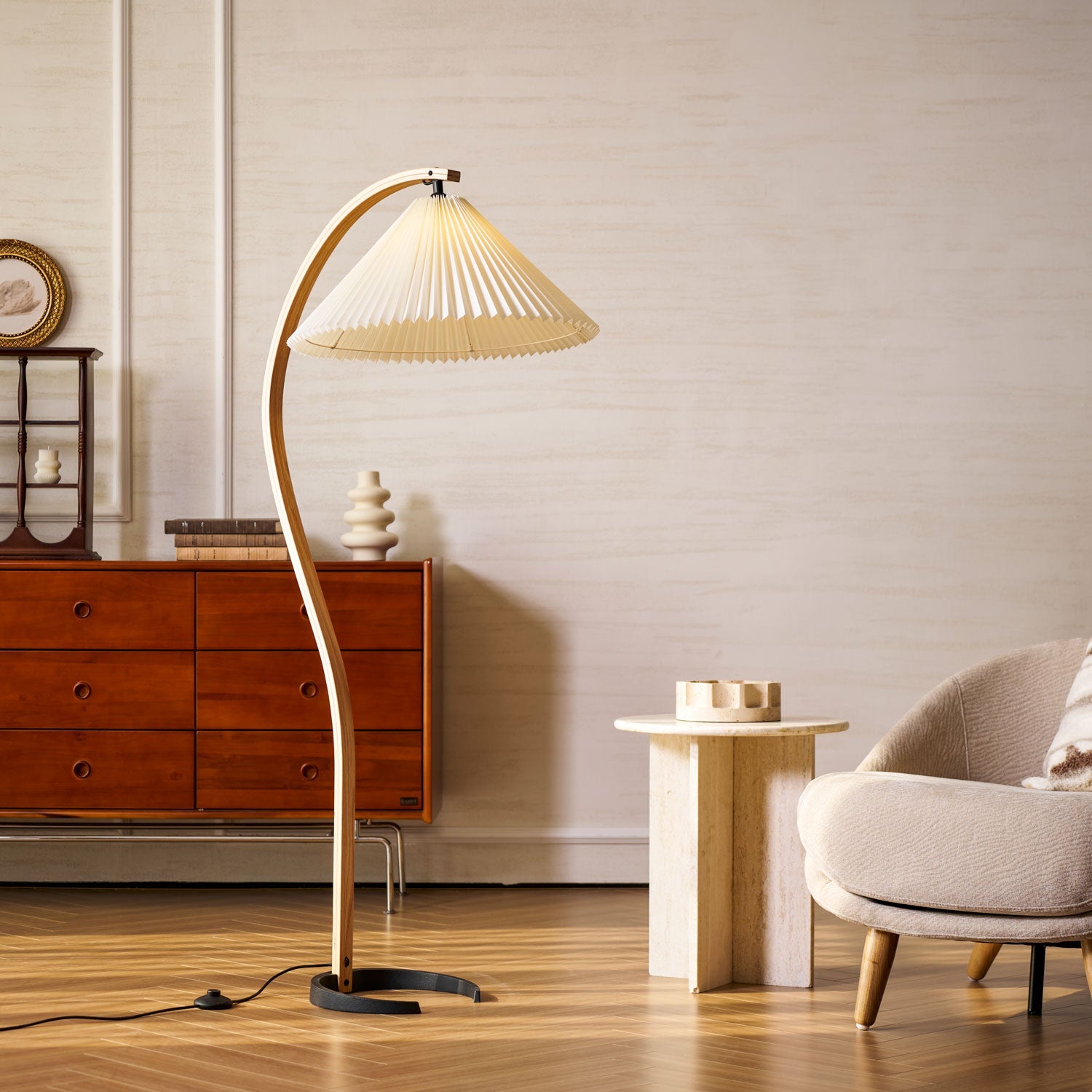 Caprani Bentwood Floor Lamp