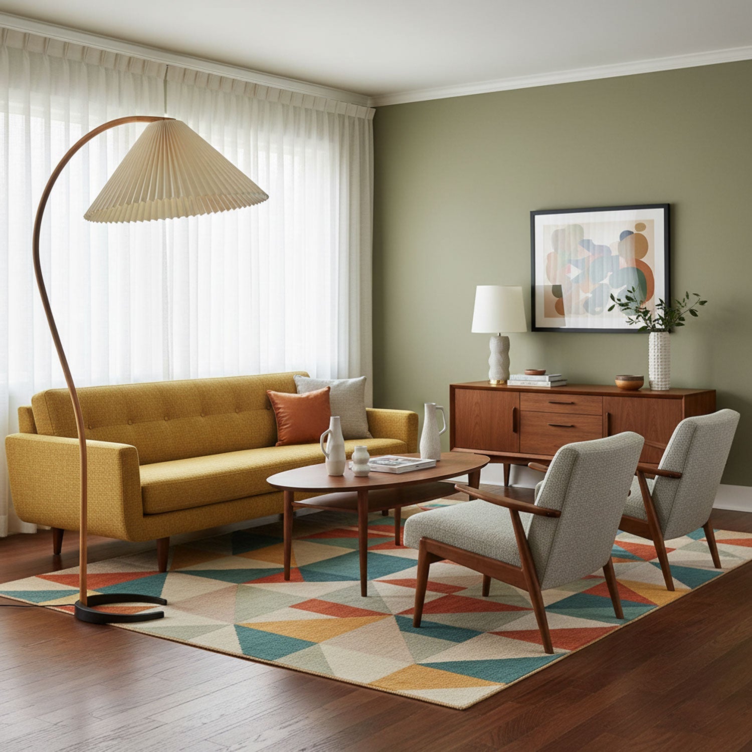Caprani Bentwood Floor Lamp