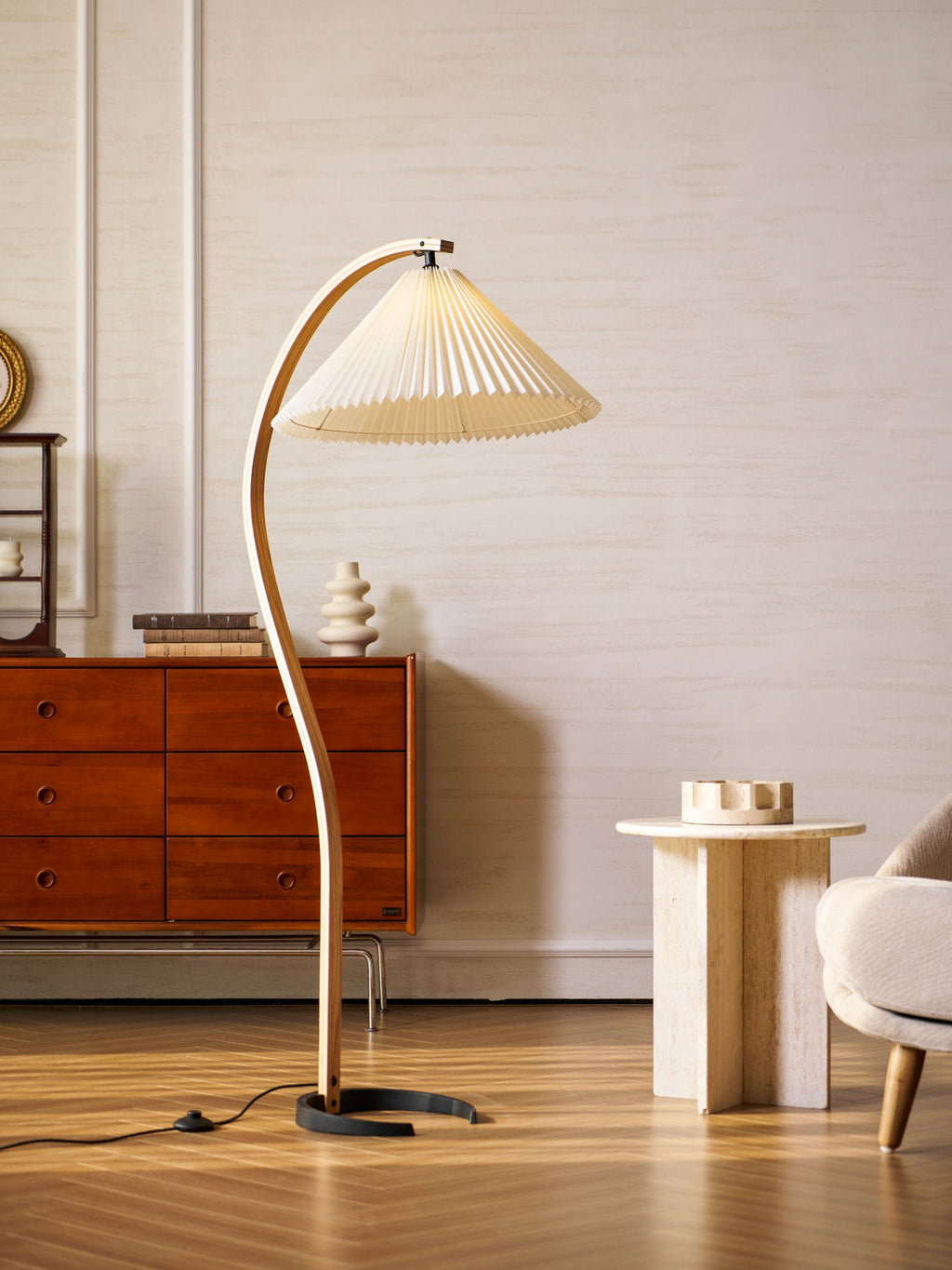 Caprani Bentwood Floor Lamp