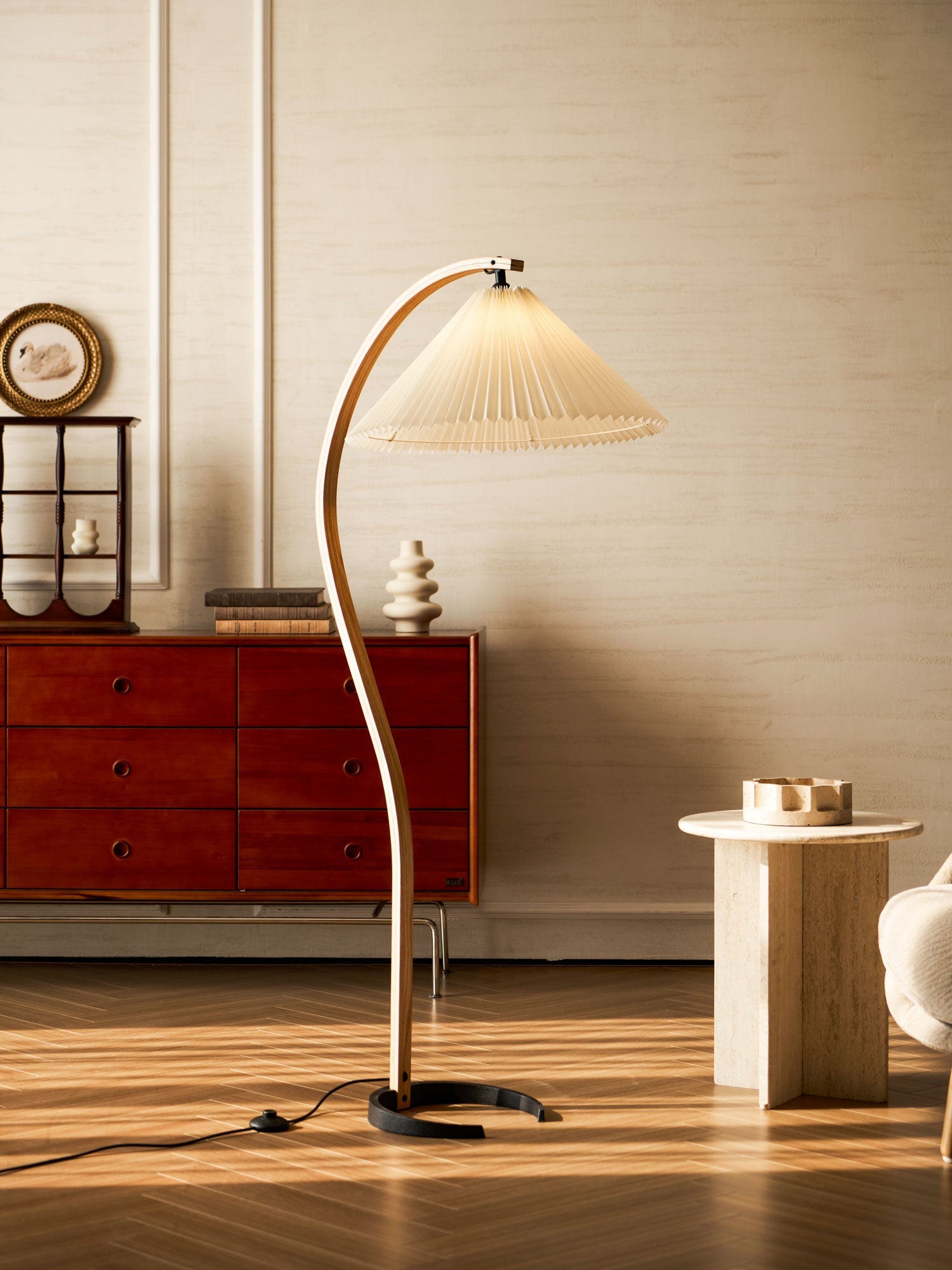 Caprani Bentwood Floor Lamp