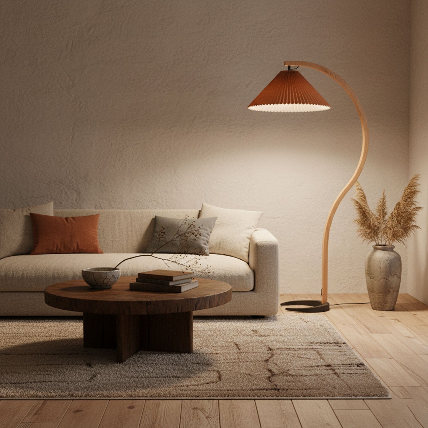Caprani Bentwood Floor Lamp