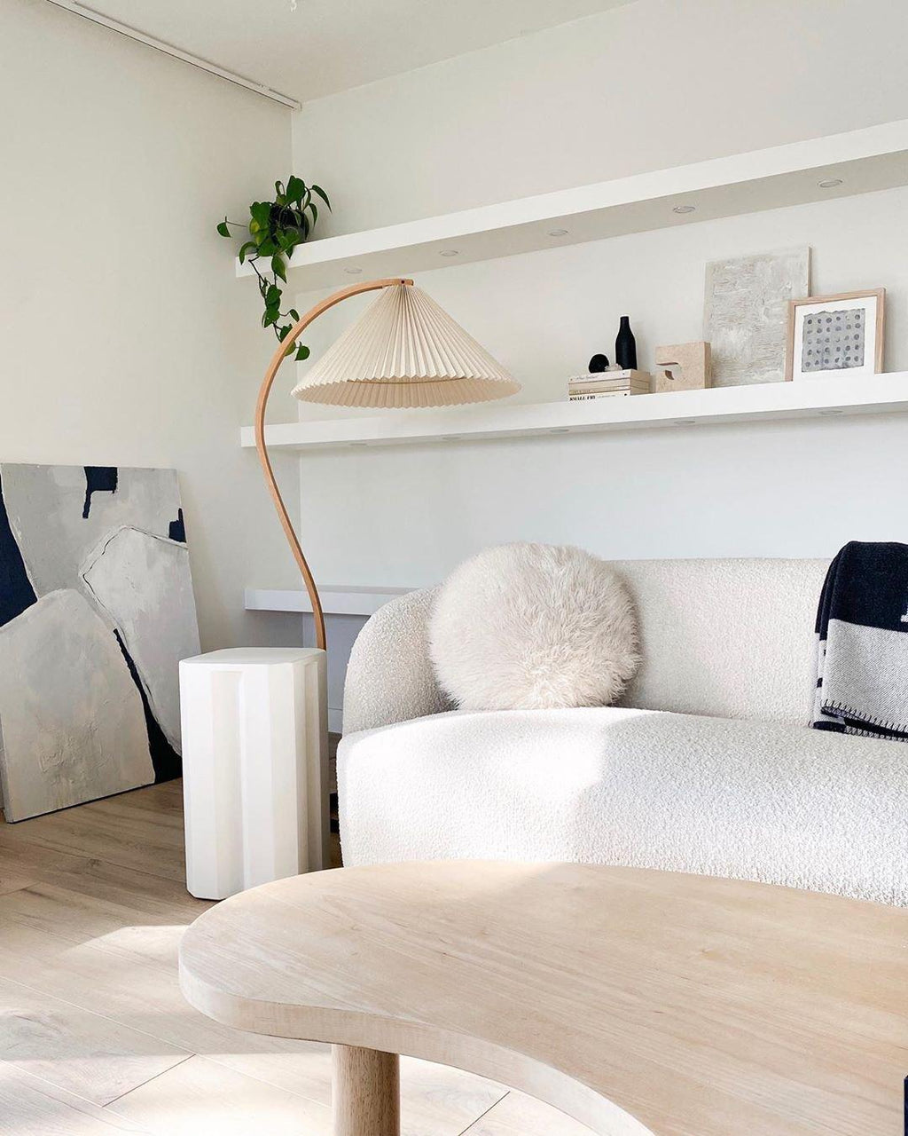 Caprani Bentwood Floor Lamp