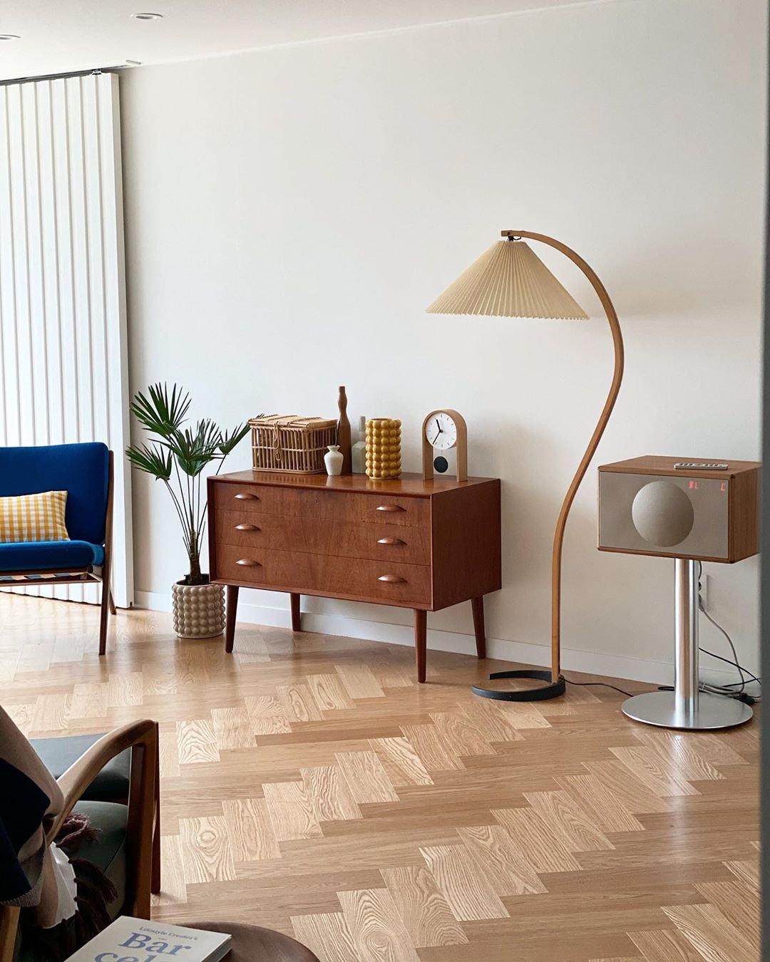 Caprani Bentwood Floor Lamp