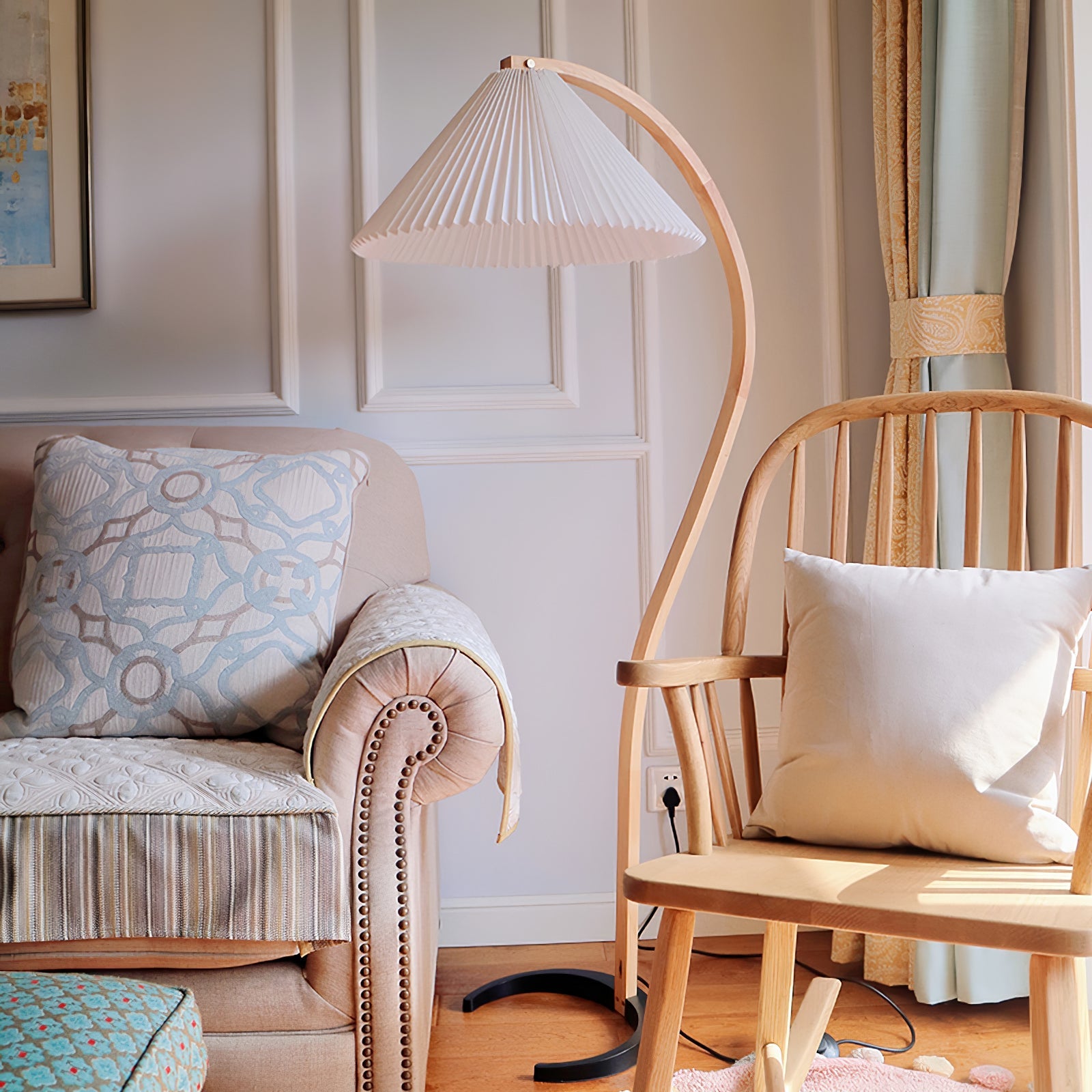 Caprani Bentwood Floor Lamp