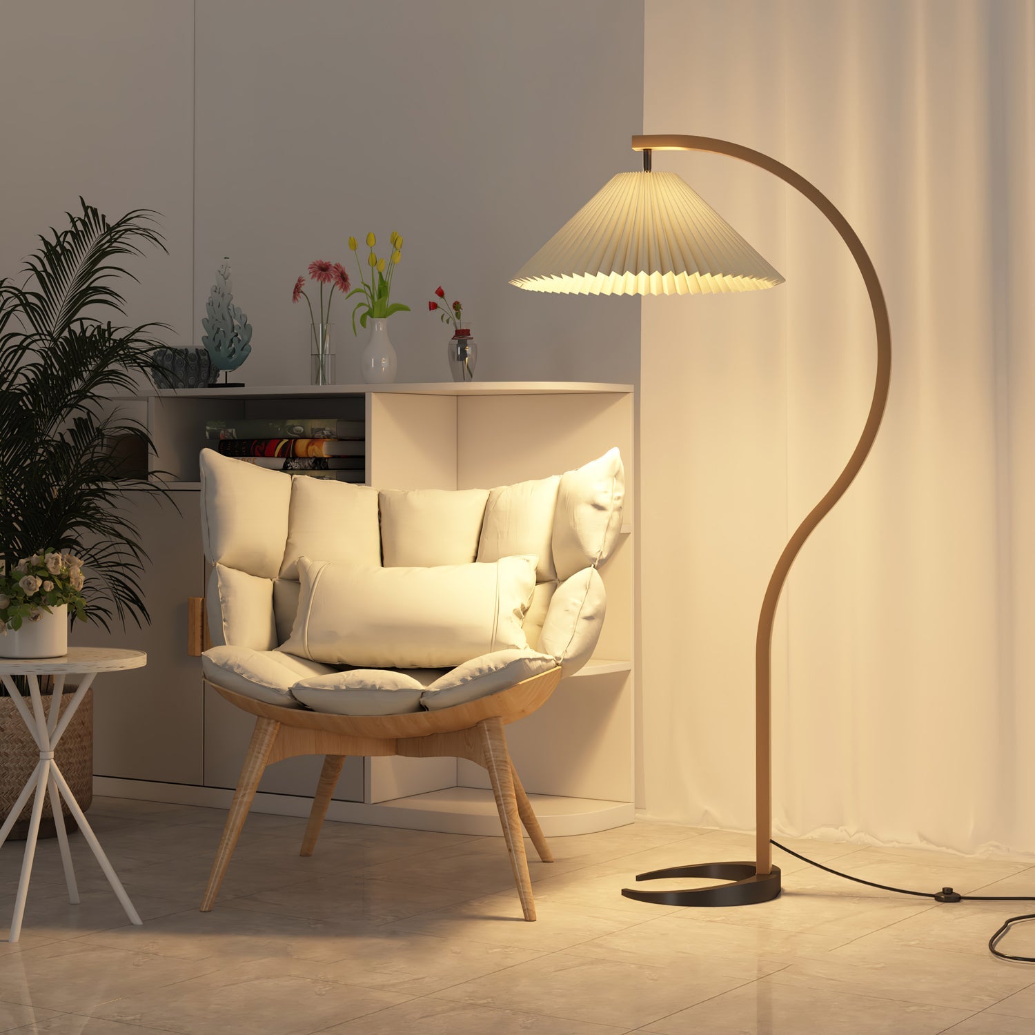 Caprani Bentwood Floor Lamp