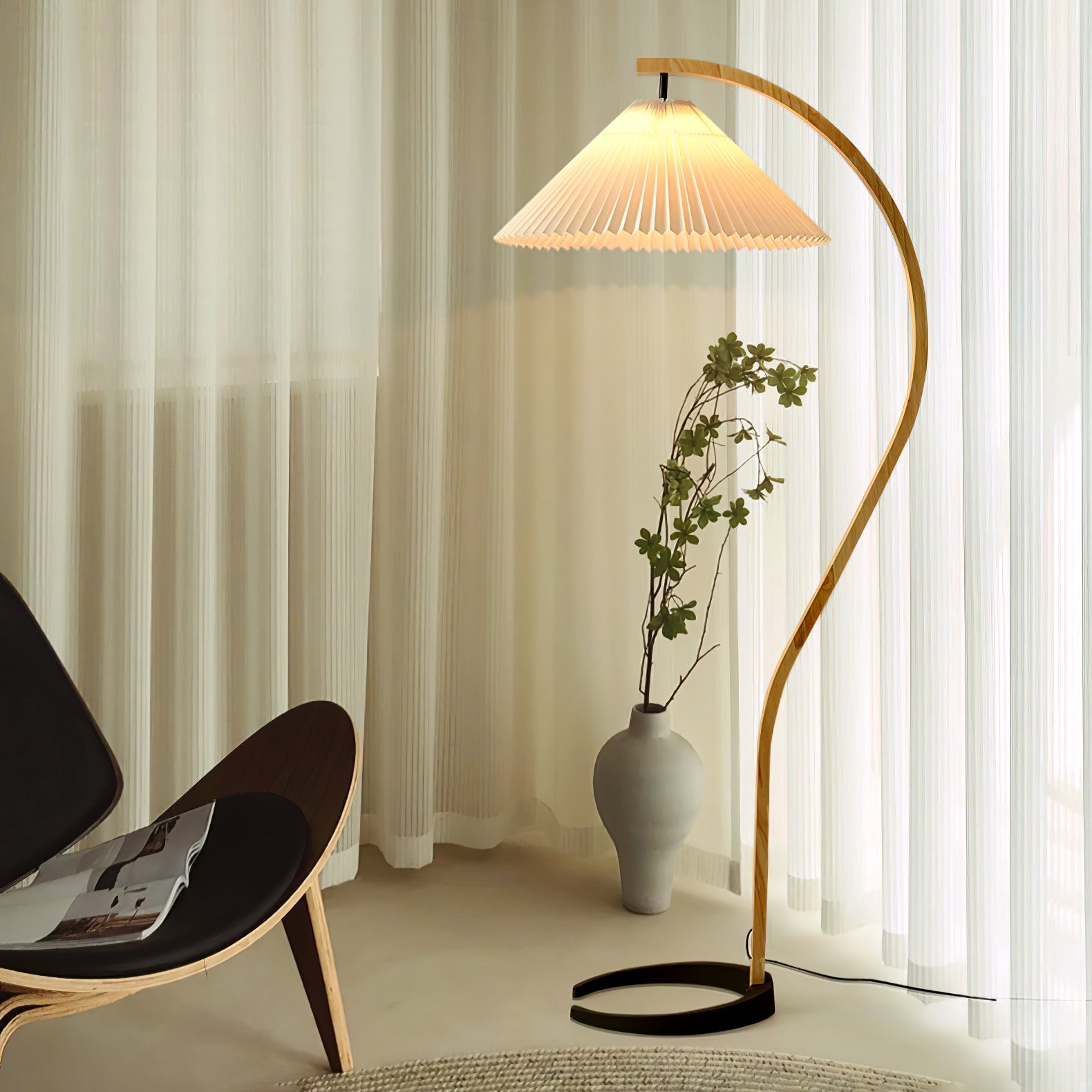 Caprani Bentwood Floor Lamp