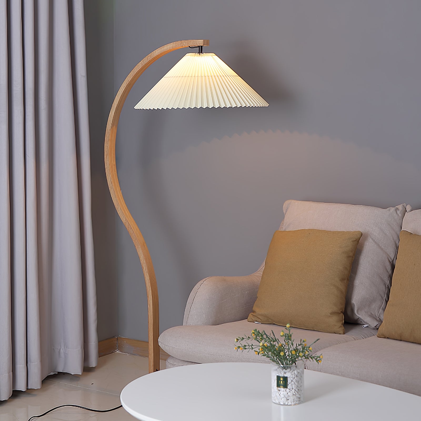Caprani Bentwood Floor Lamp