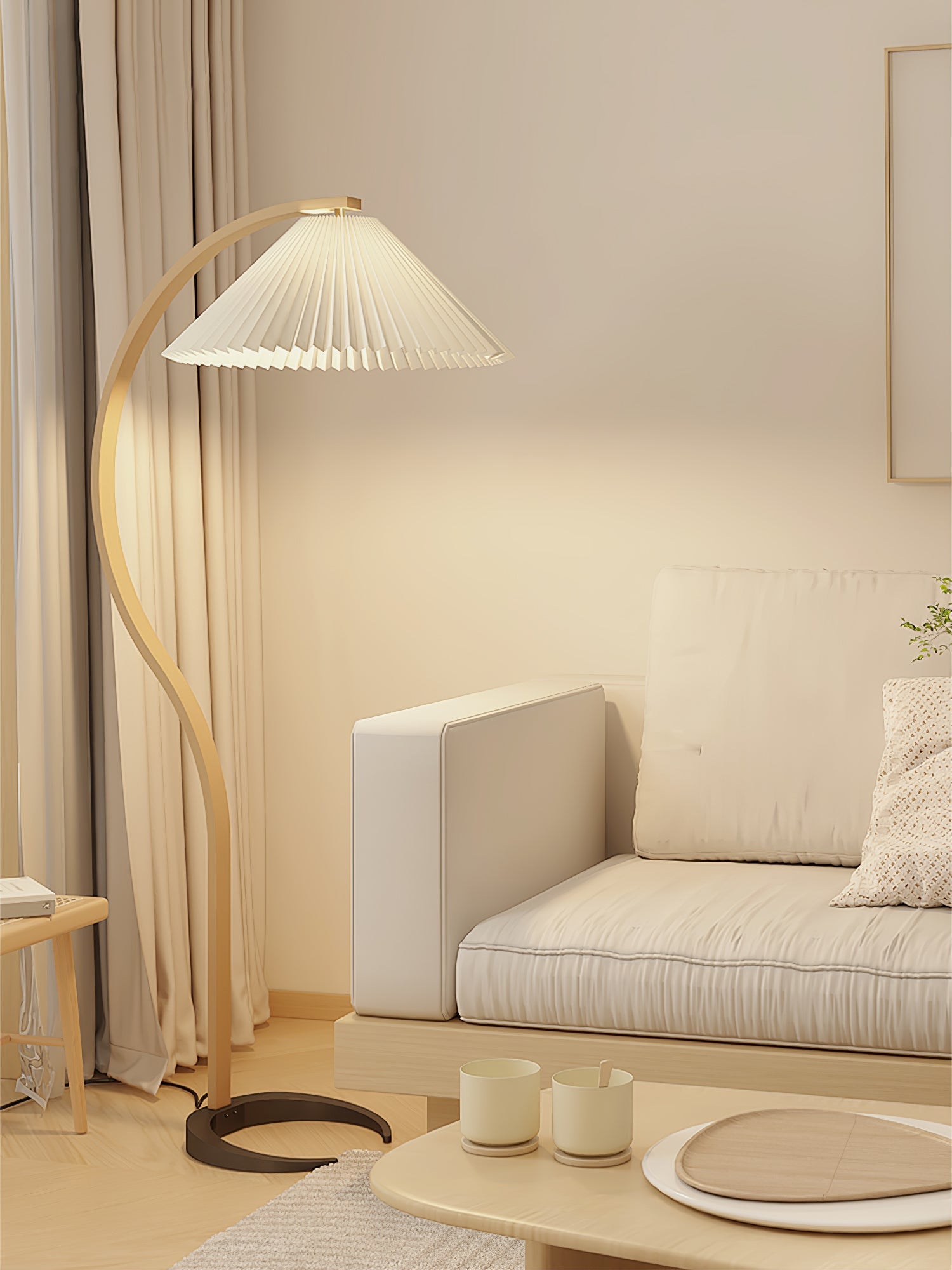 Caprani Bentwood Floor Lamp