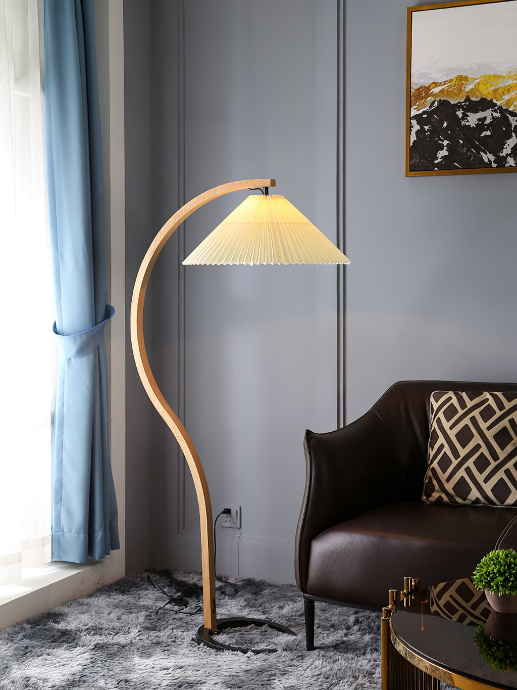 Caprani Bentwood Floor Lamp