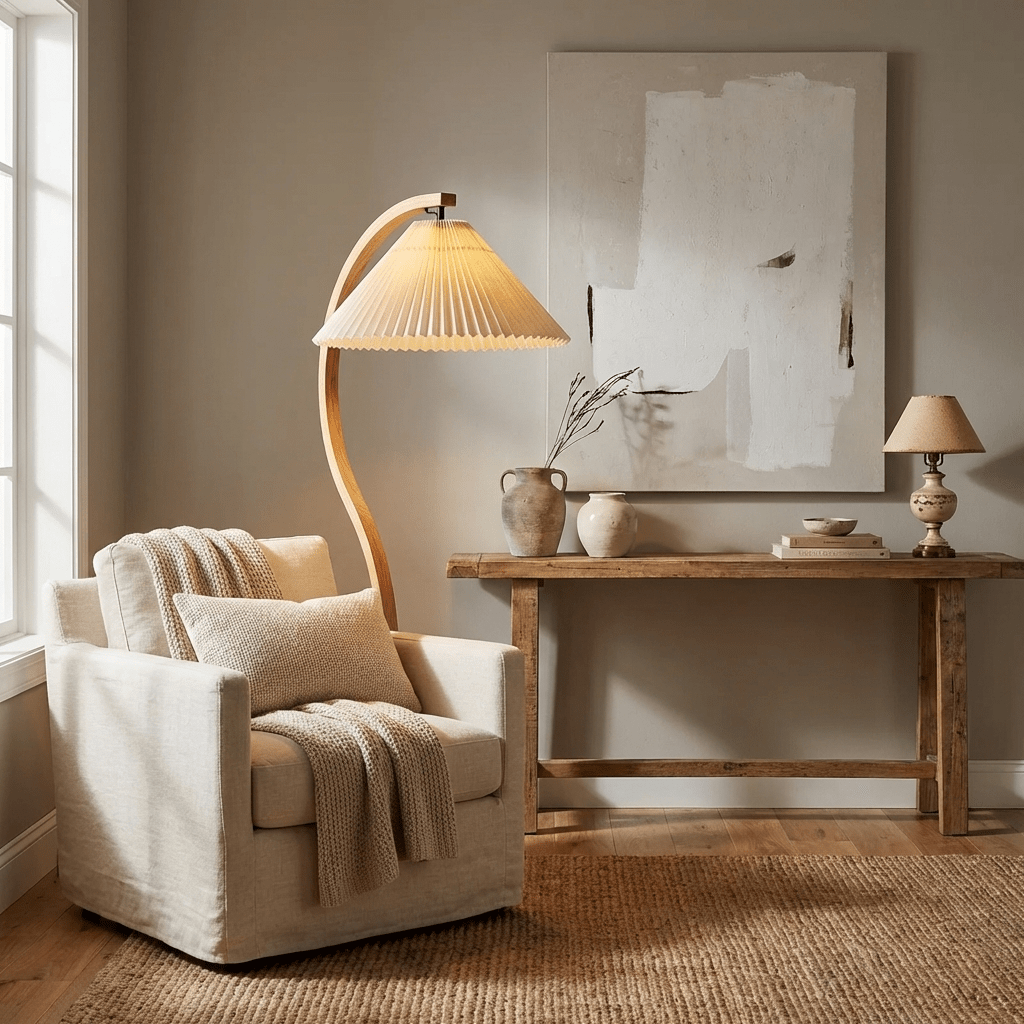 Caprani Bentwood Floor Lamp
