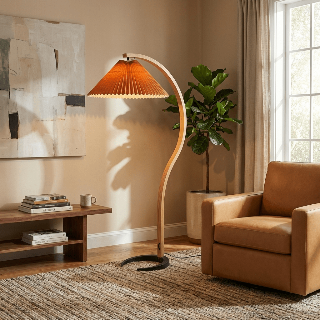 Caprani Bentwood Floor Lamp