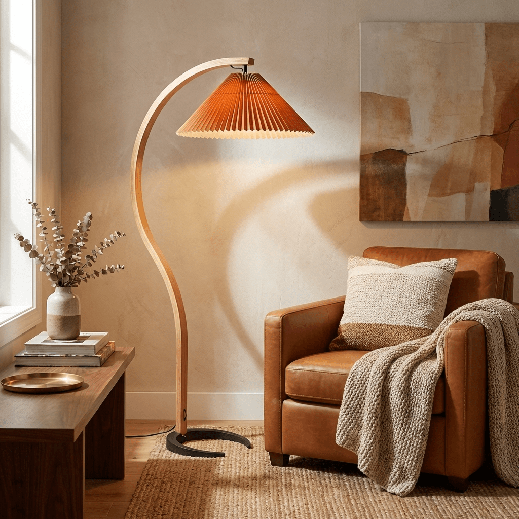 Caprani Bentwood Floor Lamp
