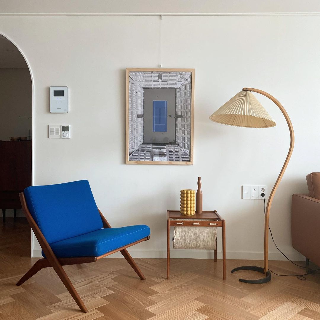 Caprani Bentwood Floor Lamp