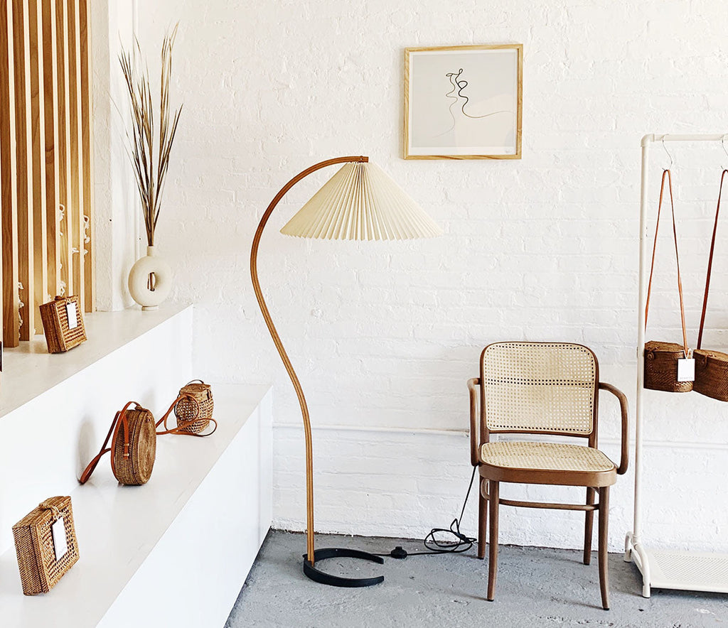 Caprani Bentwood Floor Lamp