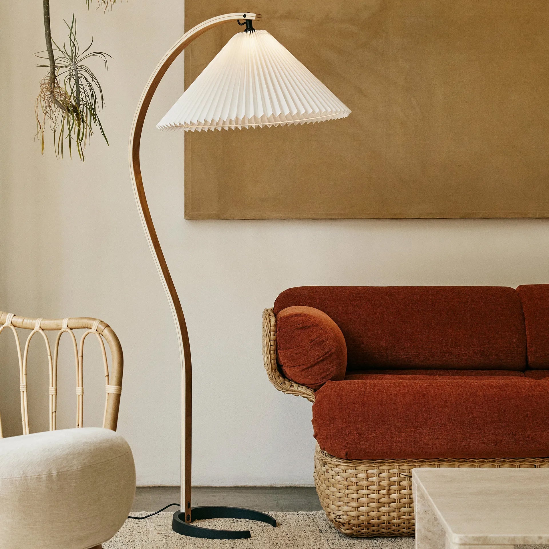 Caprani Bentwood Floor Lamp