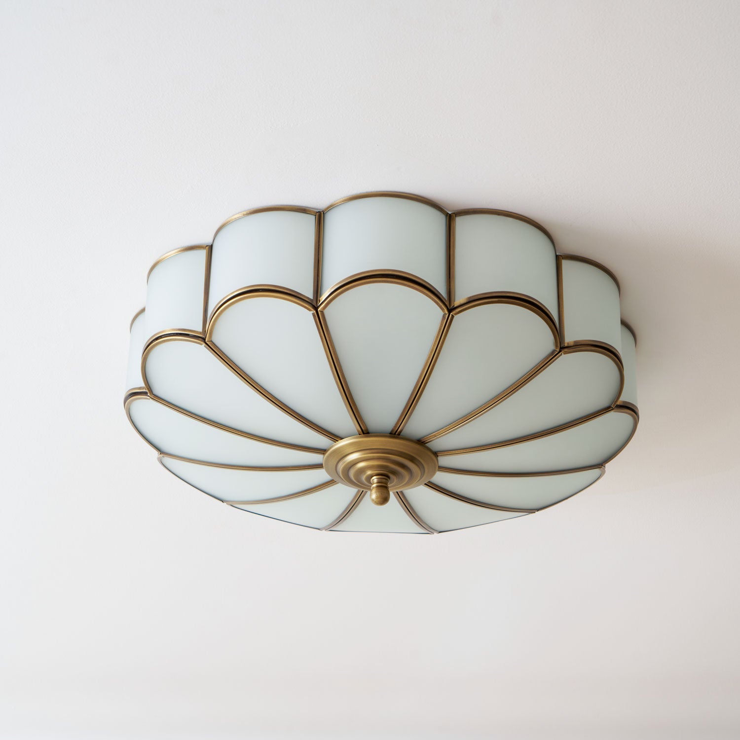 Fiore Glass Flush Ceiling Light