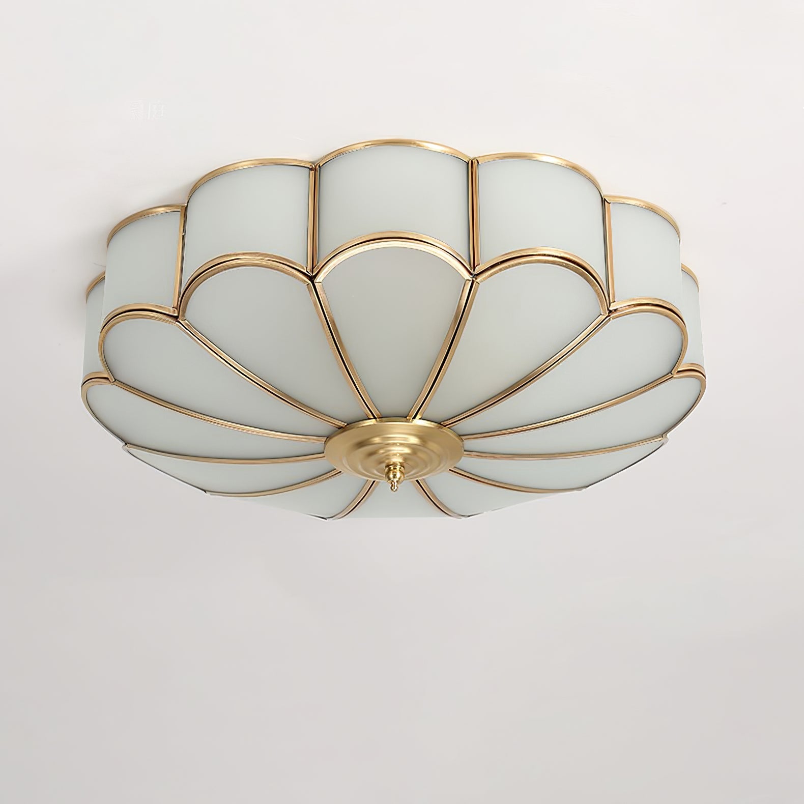 Fiore Glass Flush Ceiling Light
