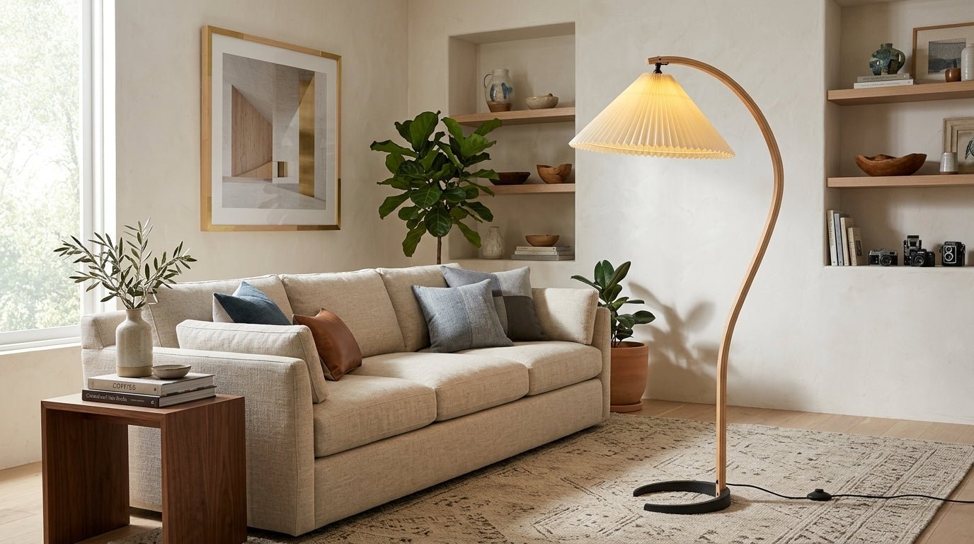Caprani Bentwood Floor Lamp