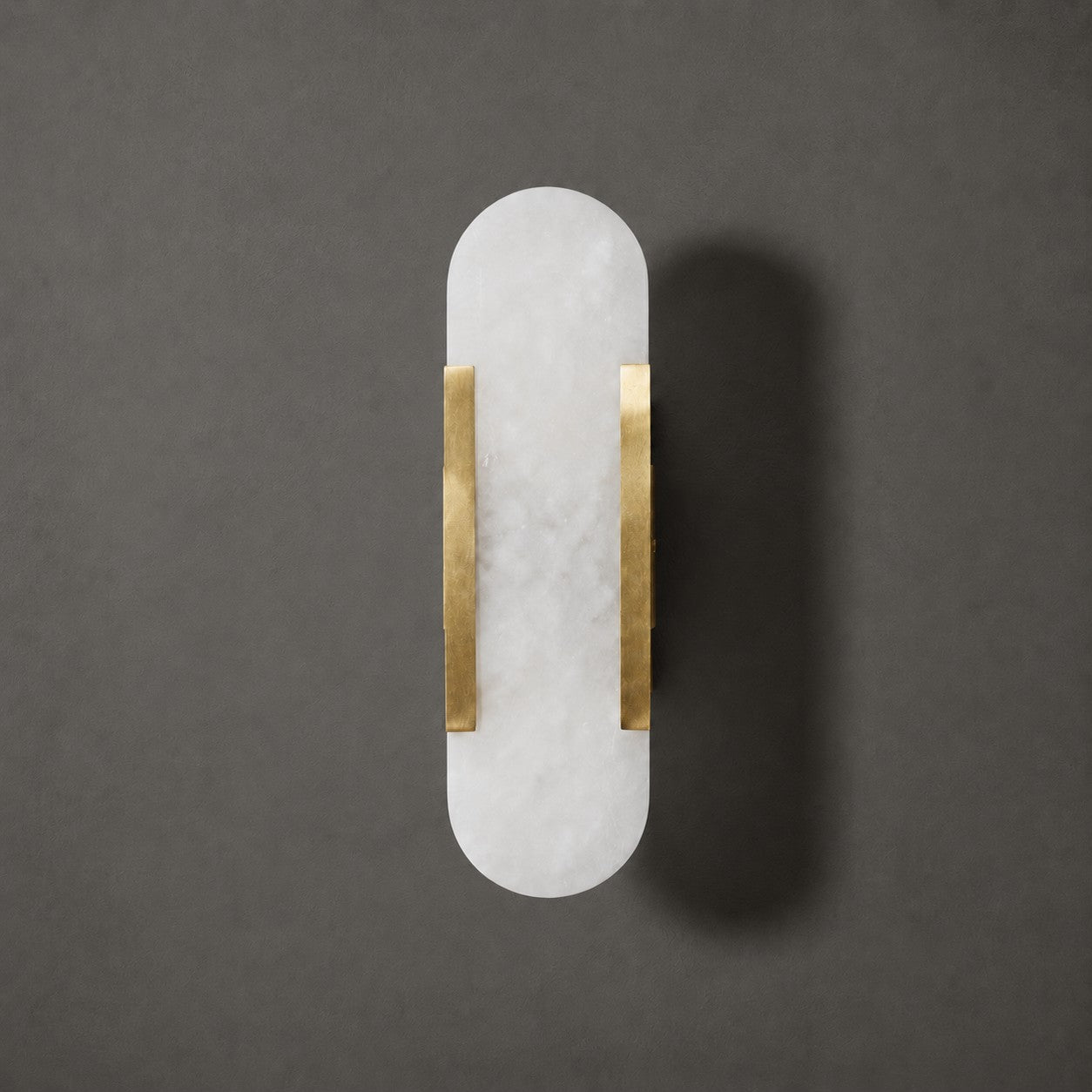 Alba Oblong Alabaster Wall Sconce