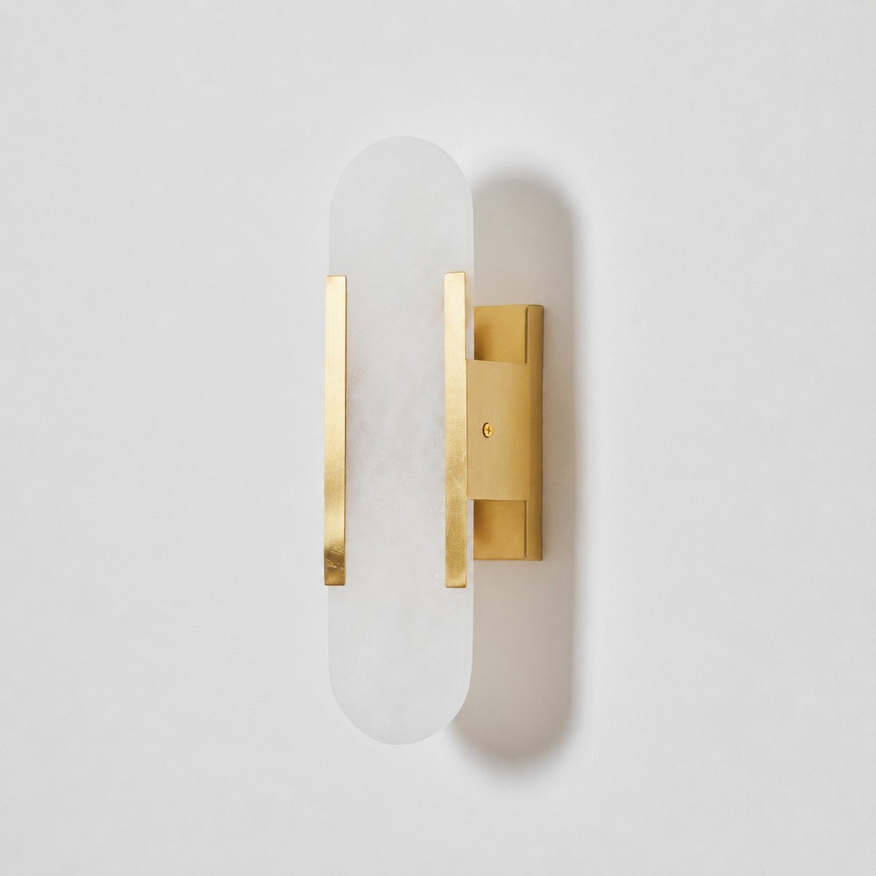 Alba Oblong Alabaster Wall Sconce