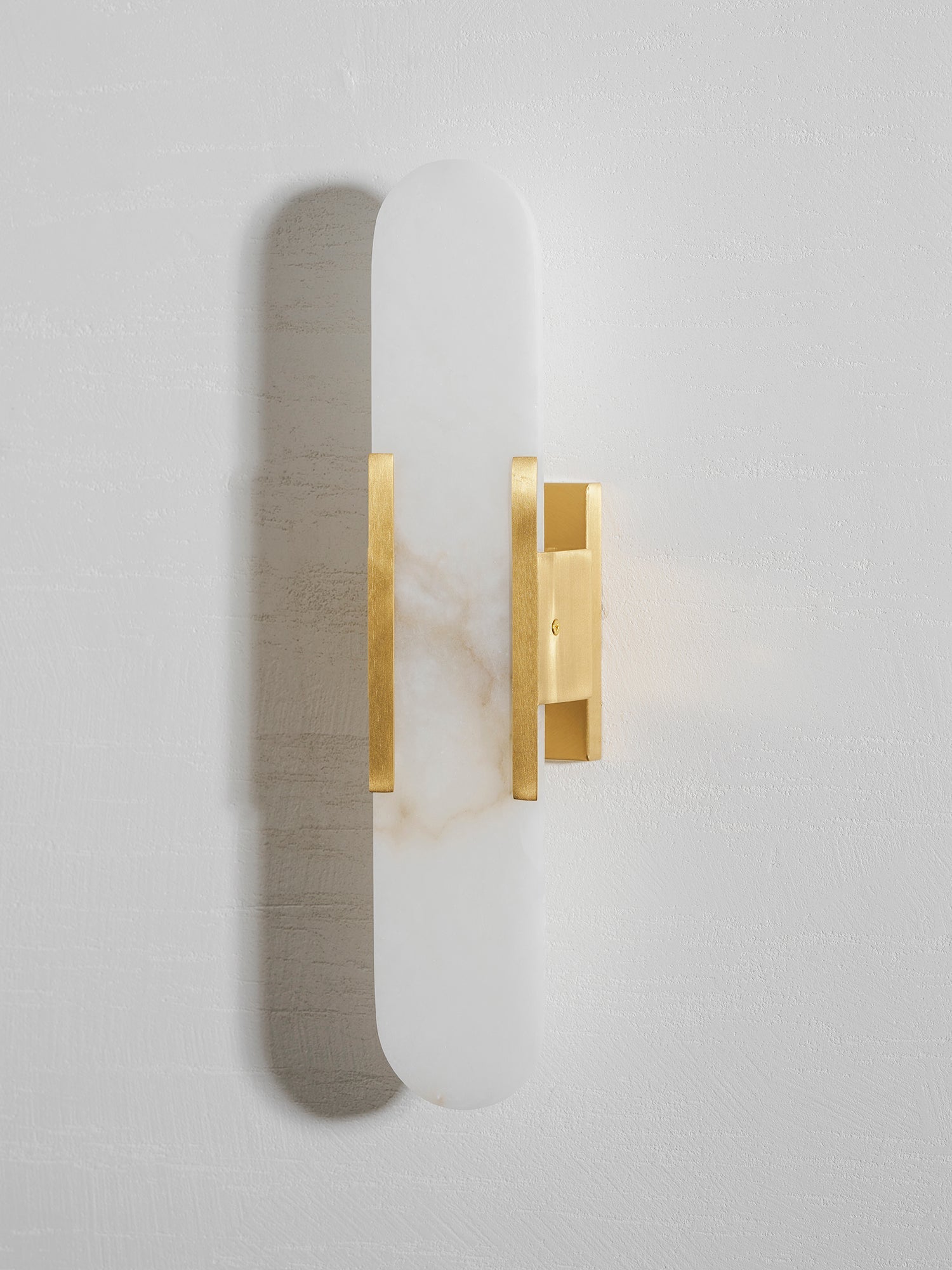 Alba Oblong Alabaster Wall Sconce