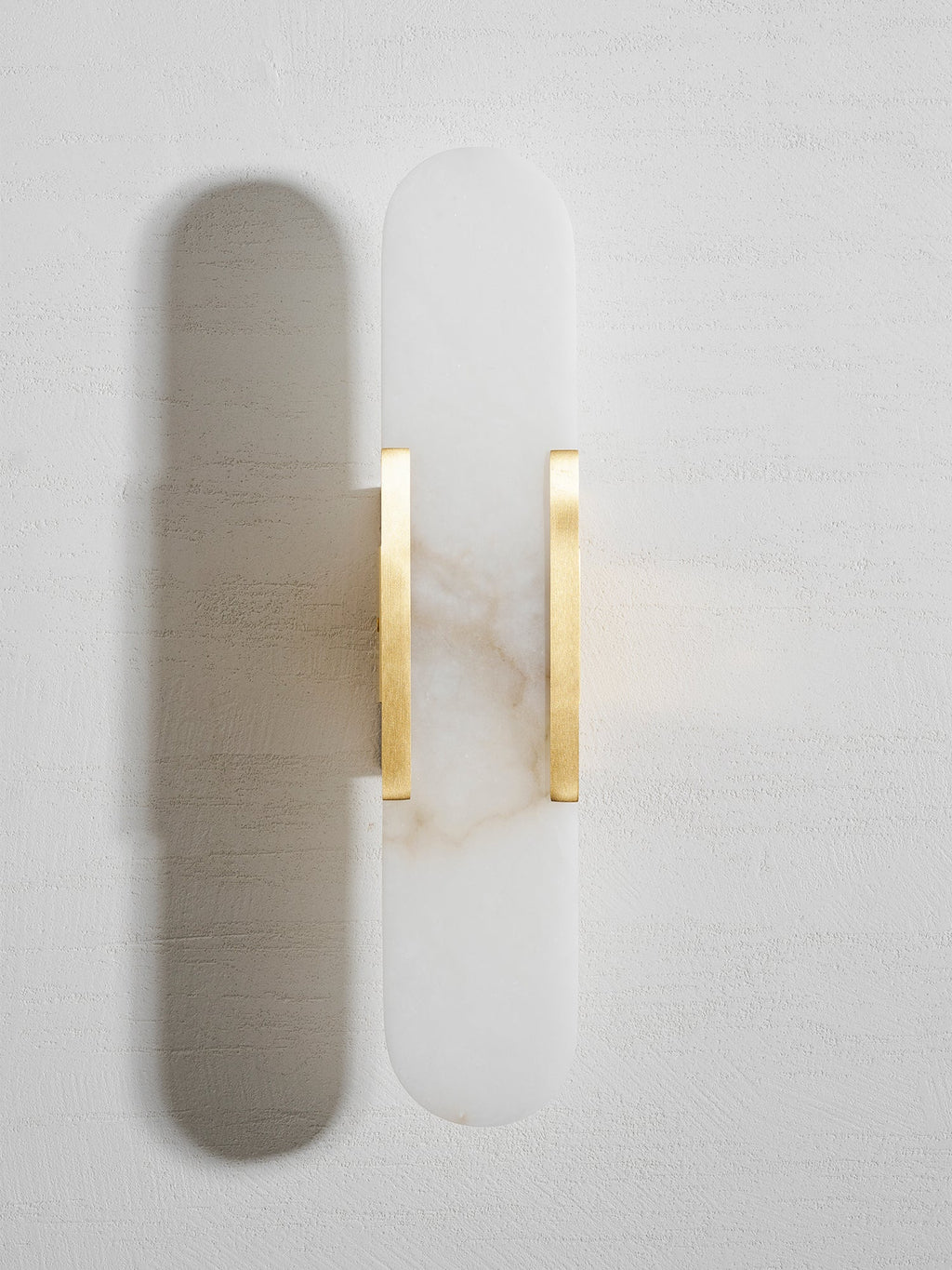 Alba Oblong Alabaster Wall Sconce