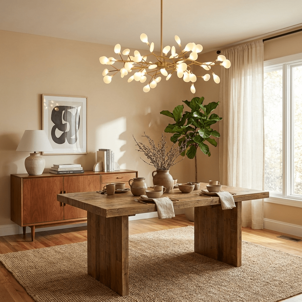 Firefly LED Sputnik Chandelier