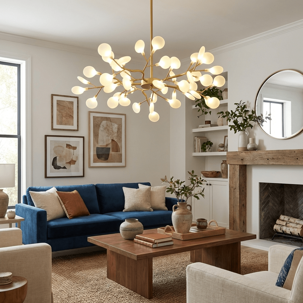 Firefly LED Sputnik Chandelier