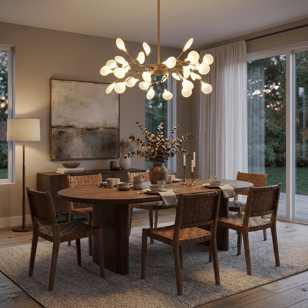 Firefly LED Sputnik Chandelier