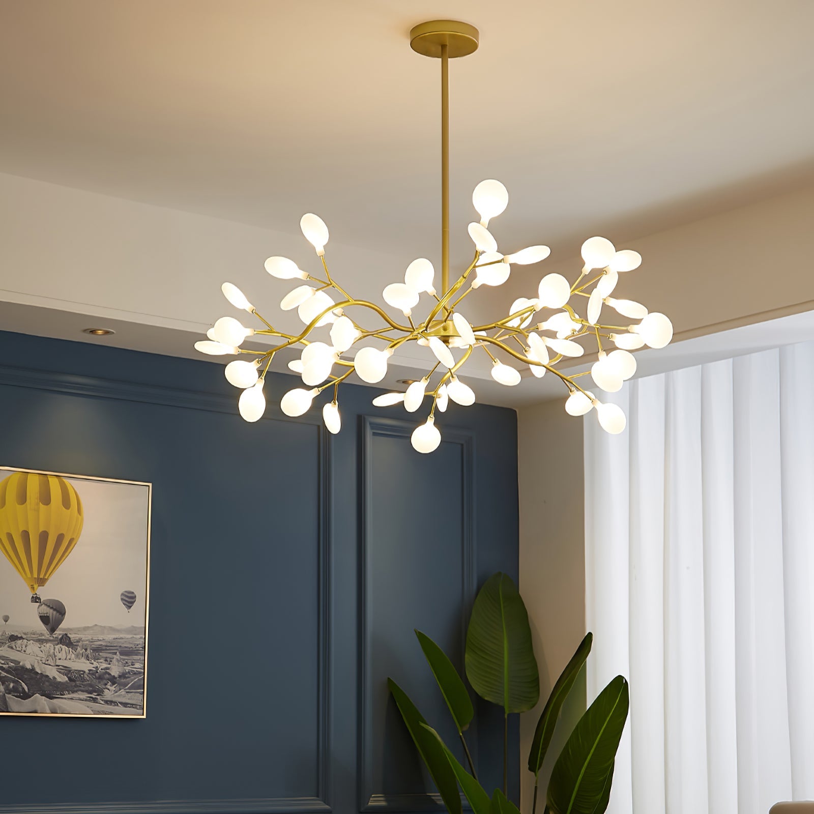Firefly LED Sputnik Chandelier