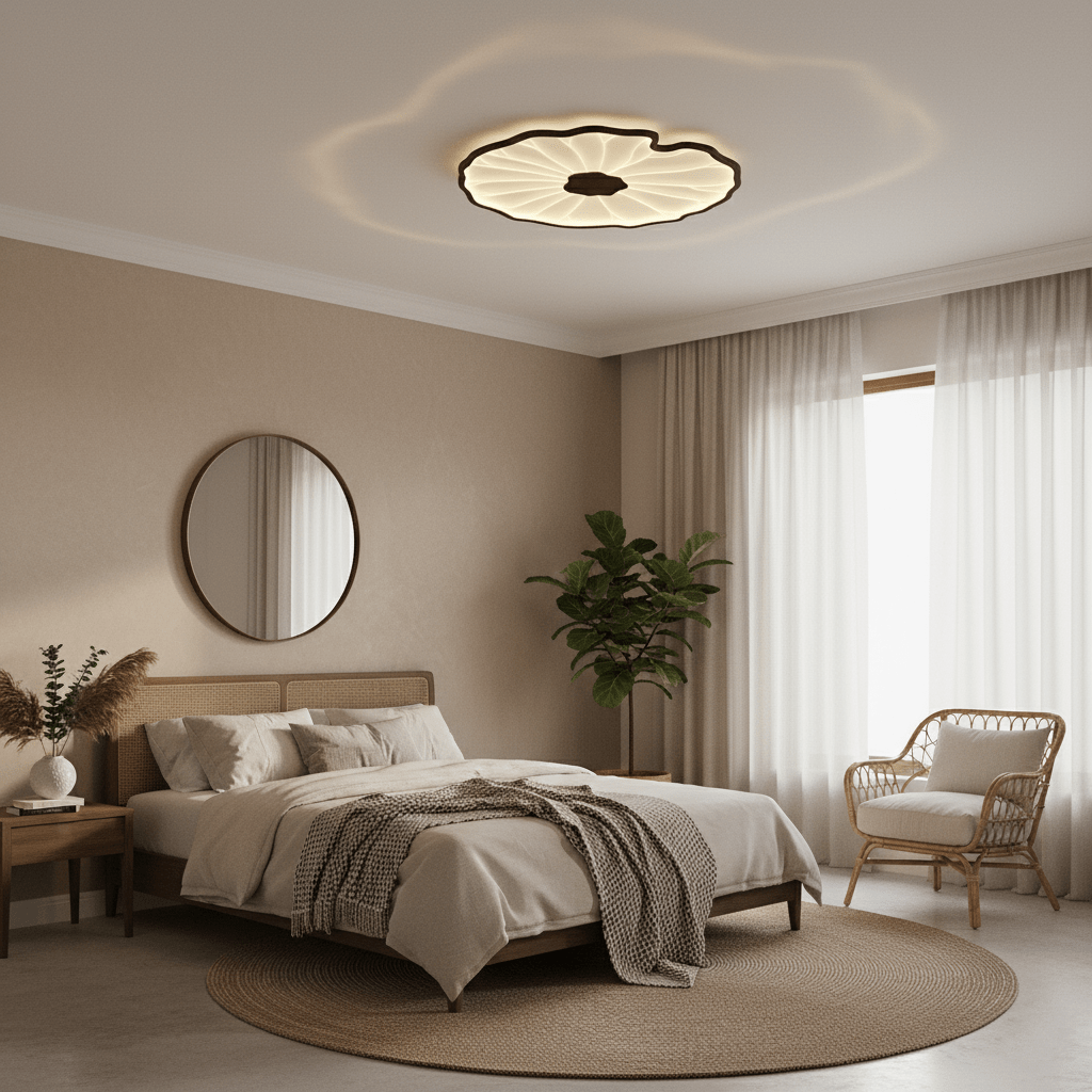 Lotus Leaf Ceiling Light