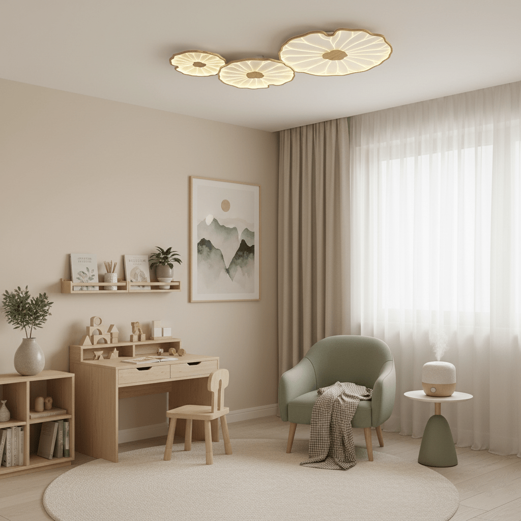 Lotus Leaf Ceiling Light