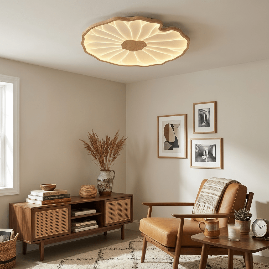 Lotus Leaf Ceiling Light