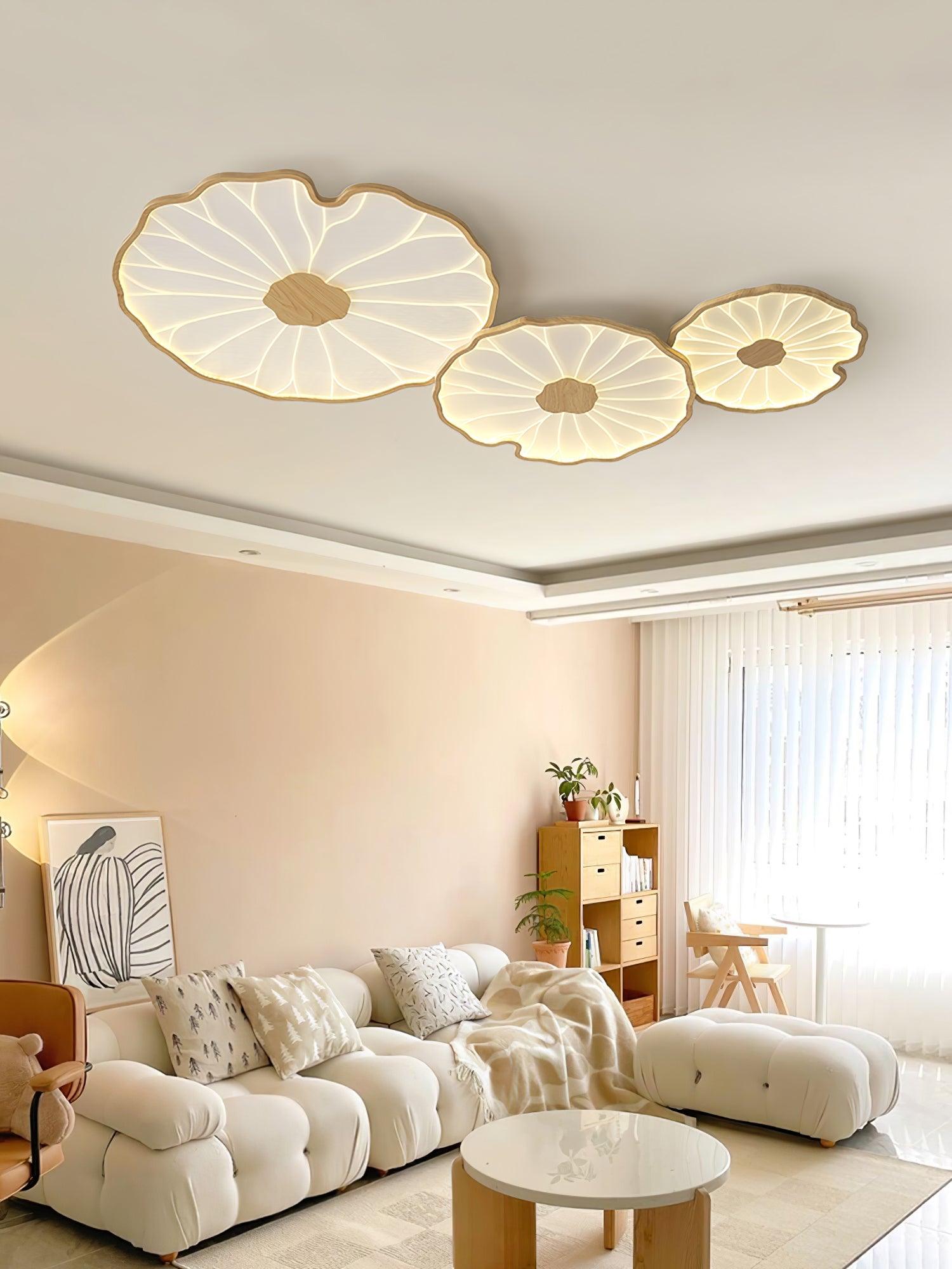 Lotus Leaf Ceiling Light