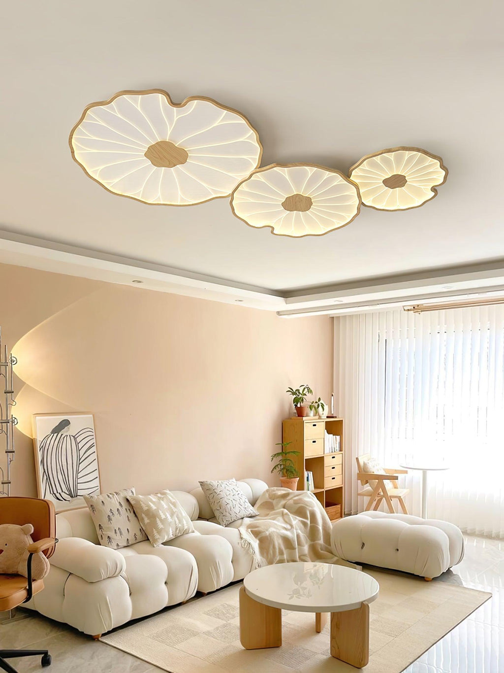 Lotus Leaf Ceiling Light